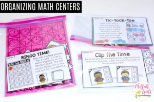 How to Organize Math Centers
