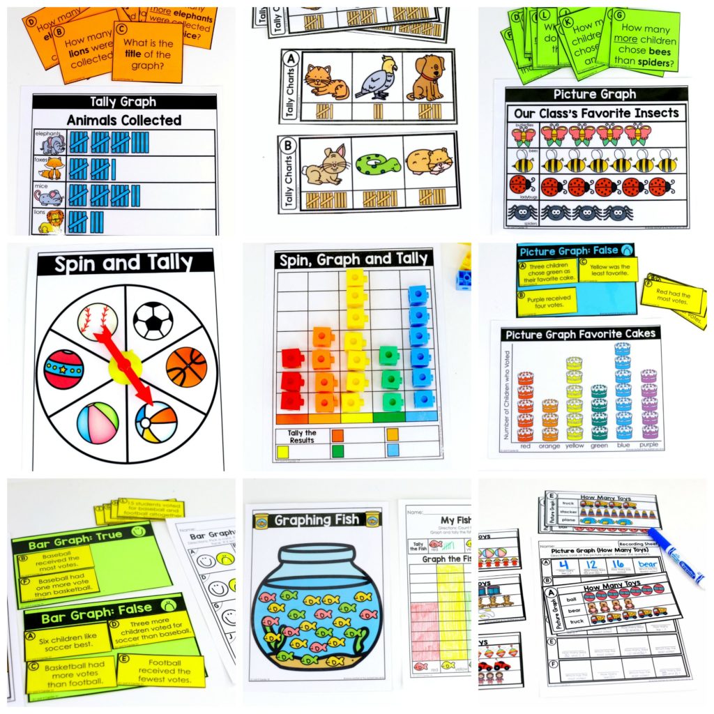 Graphs and Data Math Centers Graphs and Data Math Centers for First Grade