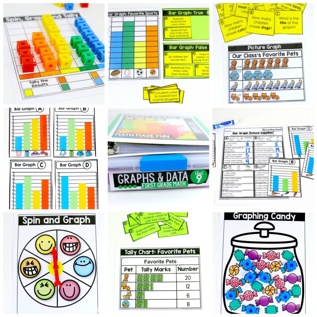 Graphs and Data Math Centers for First Grade Graphs and Data Math Centers for First Grade Math