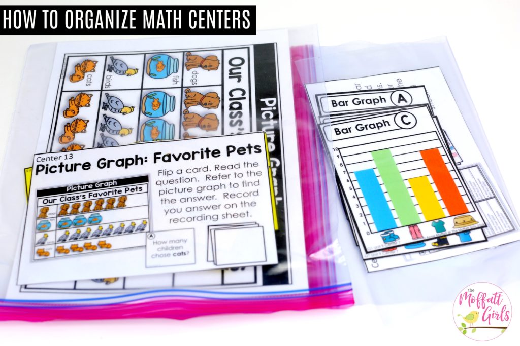 Simple solution to store math centers for the classroom Simple solution to store math centers for the elementary classroom!