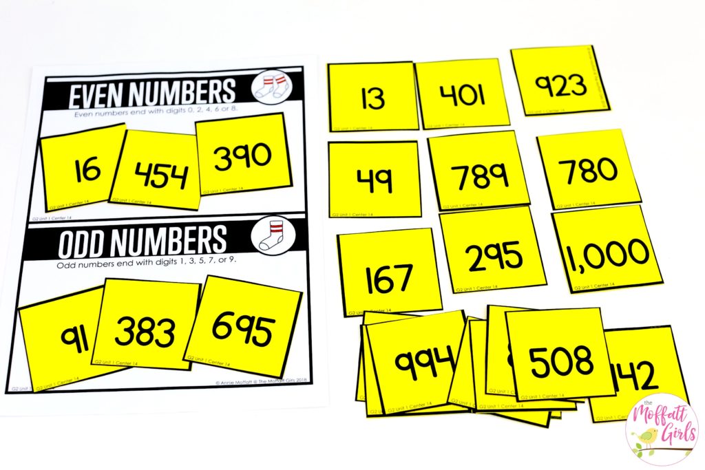 Even and Odd Number Sort for numbers up to 1,000