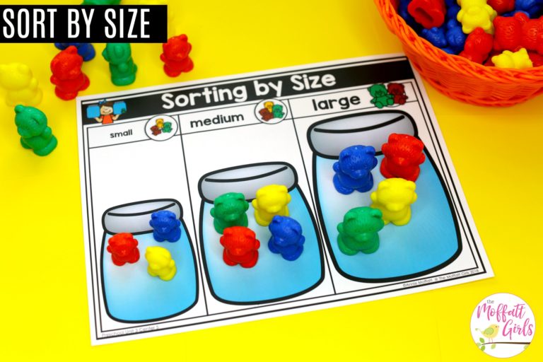 Preschool Math: Classify and Sort
