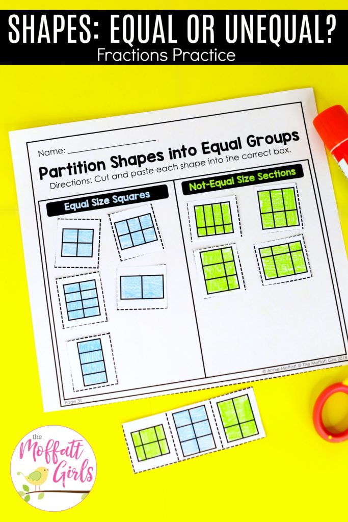 Teach Geometry and Fractions with fun, hands-on activities and worksheets. Make math fun!