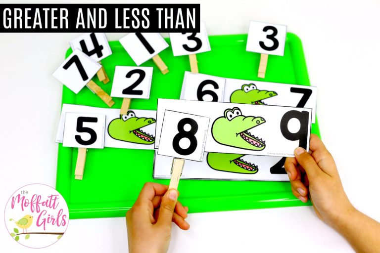 Preschool Math: Comparing Numbers