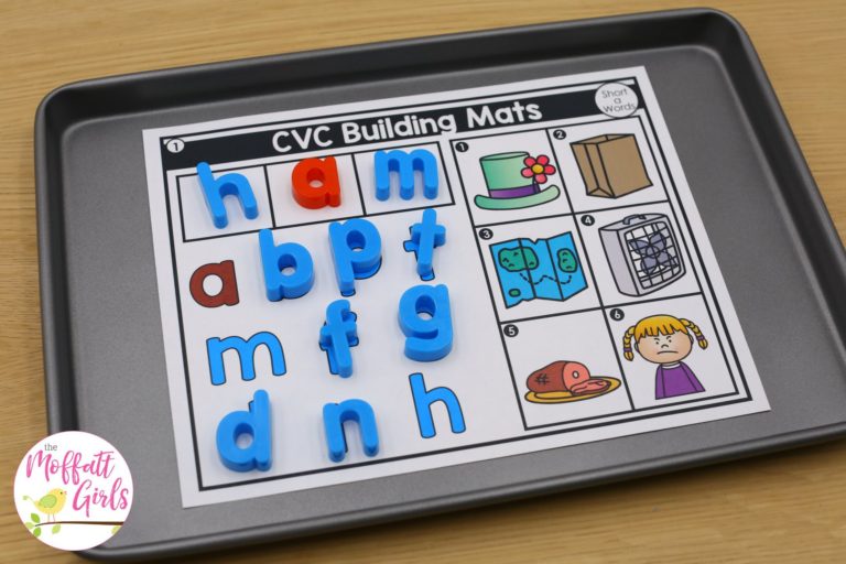 Phonics Building Mats and a FREEBIE!