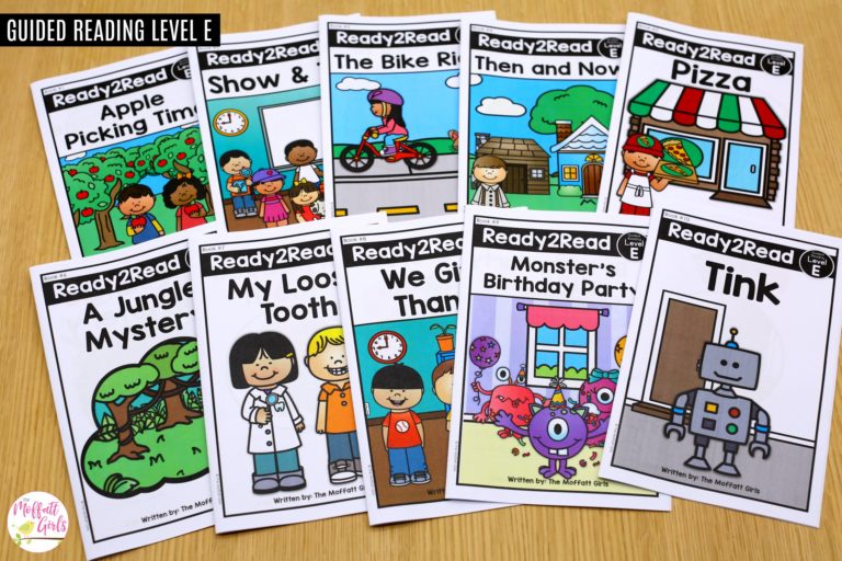 Guided Reading Level E