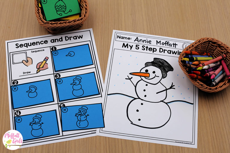 Kindergarten January Morning Bins