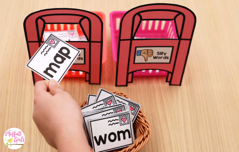 Kindergarten February Morning Bins
