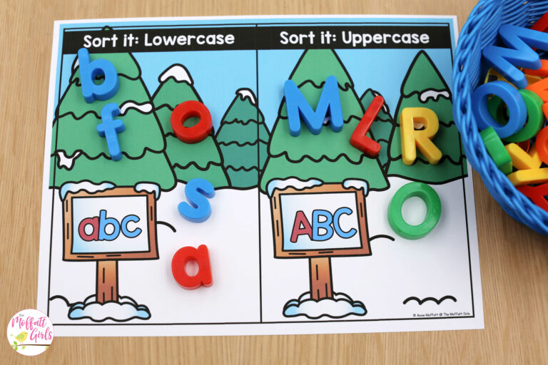 Preschool January Morning Bins