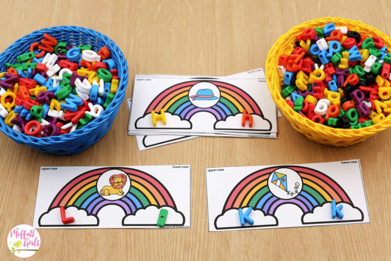 March Preschool Morning Bins