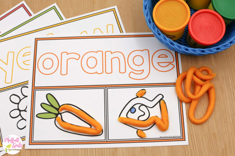 April Preschool Morning Bins