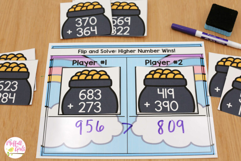 3rd Grade March Morning Bins
