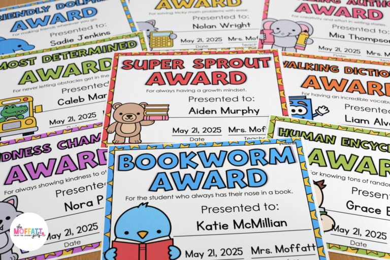 End of the Year Awards