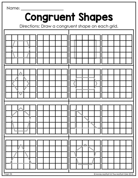 Unit-5-Second-Grade-Geometry-Fractions-NO-PREP_p26_Congruent-Shapes.jpg Unit-5-Second-Grade-Geometry-Fractions-NO-PREP_p26_Congruent-Shapes.jpg