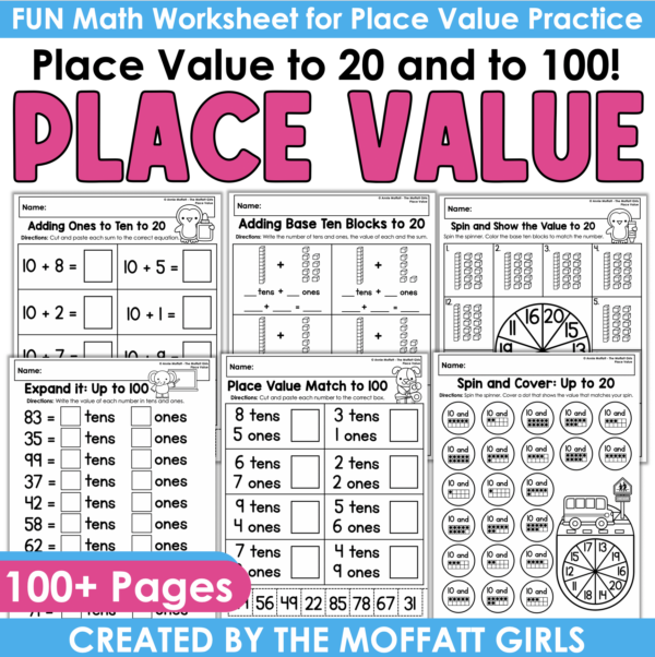 Place Value Packet image Place Value Packet image