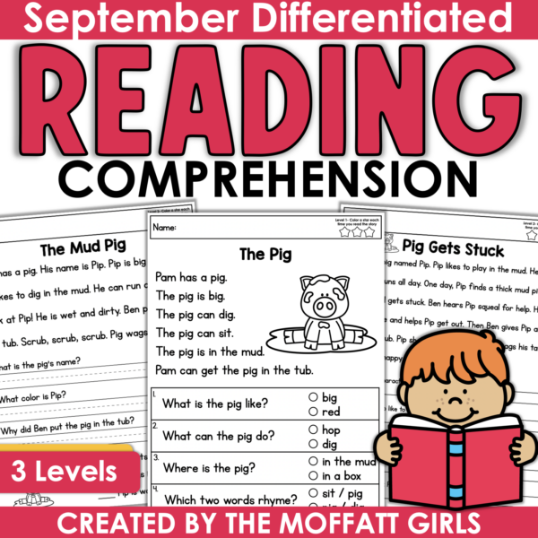 September_Reading_Comprehension_Checks_Packet